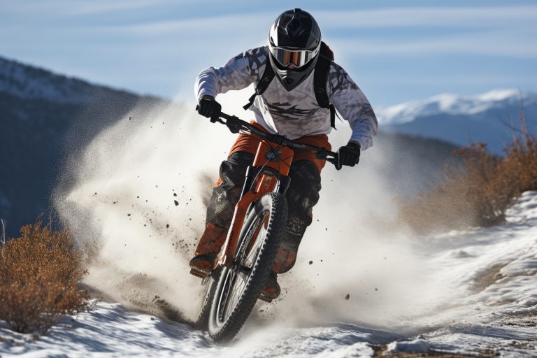 _600487696_骑自行车穿过雪地(企业商用)